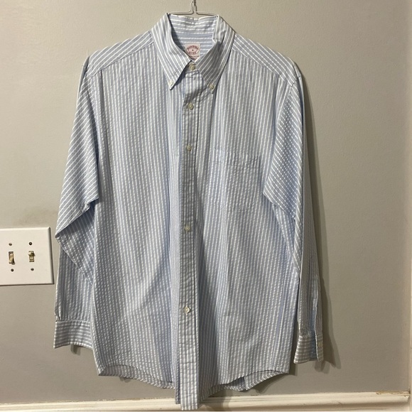 Brooks Brothers Original Polo Shirt Traditional Fit Long Sleeve Button Down - Picture 1 of 6